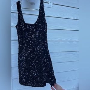 Black boutique dress